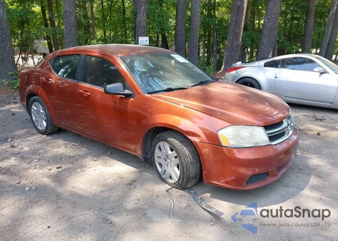 2012 Dodge Avenger Se from USA, damaged, VIN 1C3CDZAB9CN270393